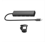 Base concentradora USB-C con adaptador de zapata fría, dongle multipuerto 4 en 1 para Mobi