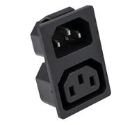 Base Corriente Tripolar Macho/Hembra 10A 250V