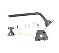 Base corta del brazo el 15cm del brazo los 20cm del material los 43cm del ABS del acero de aleación Montaje por satélite de poste de la pared del tejado resistente ajustable de la