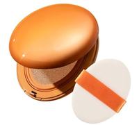 Base Cushion,Belleza De Larga Duración Acabado Semi-Mate - Base En Polvo De Cobertura Total Con Corrector - Para Uso Diario Viajes Citas Trabajo Fiestas Cumpleaños Vacaciones