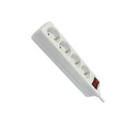 Base de 4 Tomas con Cable de 1,5 m y Interruptor, Ideal para conectar múltiples Dispositivos eléctricos.