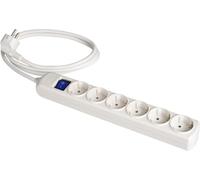 Base de 6T con Cable e Interruptor, Ideal para conexión eléctrica y Control de Dispositivos en diversas Aplicaciones.