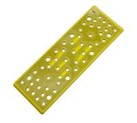 Base de accesorio para lijado para lijadora eléctrica de 70x198 mm - Duradera, disco de para lijadora eléctrica, diseño rectangular , de lijado autoadhesiva para trabajo de esmerilado eficiente