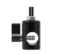 Base de adaptadores profesionales de 1/4 pulgadas para convertir soportes de 16 mm de diámetro a trípodes de cámara, sistemas de montaje, adaptadores de equipo de película