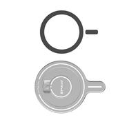 Base de aleación de aluminio reforzada para teléfonos inteligentes modelos 12 16, perfil delgado, agarre seguro, soporte fuerte