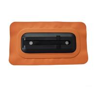 Base de aleta central de 9 pulgadas para kayak, canoa, tabla de surf, soporte de montaje de PVC con conexión segura para accesorios de deportes acuáticos, color negro (amarillo)