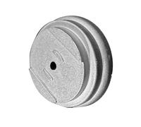 Base de aluminio de alta durabilidad para cortacésped, diseño ligero resistente a la corrosión, mejora la eficiencia de corte