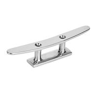 Base de barco marina 6 pulgadas, base abierta acero inoxidable espejo pulido, accesorio fijaci¨®n embarcaciones, anclaje cuerda, soporte barco, base para amarre, resistente agua salada