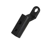 Base de bombilla Clips Abrazaderas de Tubo de Luz Soporte de poste de extensión para faro de motocicleta, soporte de aleación de aluminio para lámpara de bicicleta(1pc)