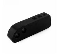 Base de bombilla Clips Compatible con el soporte de reubicación del bloque de extensión del faro Harley Dyna. Compatible con Street Bob Low Rider Sport Wide Glide 06-17.