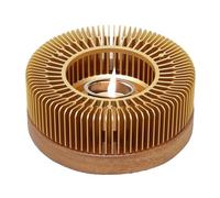 Base de calentador de , calentador de , calentador de tazas de té de lujo moderno para el escritorio, calentador de bebidas de aleación de aluminio, decoración estable para el hogar para