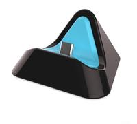 Base de carga, 1 paquete para Switch 2, soporte triangular portátil, base eficiente de una sola ranura, diseño ABS que ahorra espacio, accesorio compacto para juegos de viaje (azul)