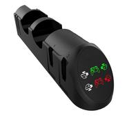 Base de carga 6 en 1 compatible con Nintendo Switch Dock Base Negro Estación de carga extendida para escritorio Cargador para consola de juegos
