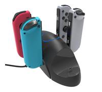 Base de carga 6 en 1 DC5V/2A para Nintendo Switch Pro y Joy-con de Nintendo Switch