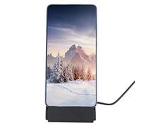 Base de Carga, Cargador de teléfono móvil de Buena compatibilidad, para sincronizar Datos de Carga en el hogar y la Oficina(Black)