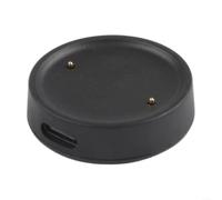 Base de carga compatible con Amazfit Active 2 con cable USB, estación de material ABS compacta para una cómoda carga de reloj inteligente (base separada)