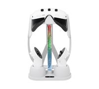 Base de carga compatible con el visor de realidad virtual Meta Quest 3. Soporte de carga y estación de carga compatibles con