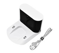 Base De Carga, Compatible Con Roborock, S50 S51 S55 S5 MAX S6 S6MaxV E4 E5 Piezas Robot Aspirador Accesorios De Reparación(White with Cable)