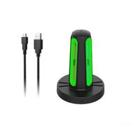 Base de carga de 8 ranuras de juego para carga rápida JoyCon2 con TIPO C, indicadores de carga LED