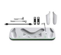 Base de carga de contacto para mango de casco Meta 3S/3 con luz LED de carga e indicador inferior