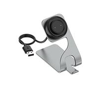Base de carga de repuesto compatible con Amazfit Bip 5/Bip3 Pro/Bip3/GTR2/GTS4 Mini/T-Rex pro/GTS2 base de carga de reloj inteligente con cable de carga USB (gris)