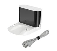 Base De Carga De Repuesto For Aspiradora Robot, Compatible Con Roborock, S5 MAX/S6 Pure/S6 MaxV/S8/Q5 PRO/Q7 MAX/Q8 MAX/E4/E5/S7/S7 Plus/S8(WhiteWith Cable)
