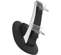 Base de carga dual para mando de juegos, expositor, cargador portátil, luz indicadora negra, USB tipo C