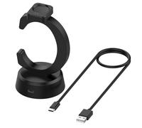 Base de carga en forma de C compatible con Amazfit Bip Max/Cheetah 2 Pro/Cheetah 2 Ultra/Active3 Premium Charger, soporte de carga USB con cable tipo C para Active Max/T-Rex3 Pro