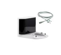 Base De Carga For Aspiradora, Compatible Con R-oborock, For S5MAX S6MaxV Q5PRO Q7MAX Q8MAX E4 E5 S7 S8(White With Cable)