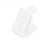 Base de carga inalámbrica aisens asch-15w4wc063-w/ 15w/ blanco