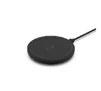 BASE DE CARGA INALÁMBRICA BELKIN WIA001VFBK BOOST CHARGE 10W + CARGADOR QC 3.0 24W COLOR NEGRO