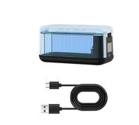 Base de carga Insta360X4Air: estuche de carga rápida de doble puerto con indicador digital de porcentaje de batería, estación de viaje portátil,