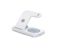 Base de carga magnética plegable 4 en 1 compatible con iPhone 14/13/12 y Samsung Airpods Pro/3/2.