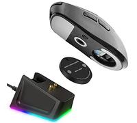 Base de carga mejorada con indicador RGB compatible con Logitech G Pro x Super Light Wireless Gaming Mouse, 1.5 Mtr cable de carga USB, soporte para ratón Logitech G Pro G502/G703/G903 Lightspeed Game