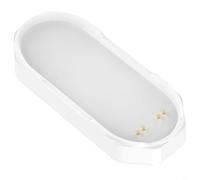 Base de carga, mini grabadora de voz compatible con grabadora PLAUD NotePin AI, 5.3 x 2.3 x 0.92 cm (blanco)