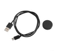 Base de carga para Amazfit Active 2 con cable USB, diseñada para proporcionar una carga eficiente y estable para reloj inteligente, tamaño portátil para un fácil viaje (base + cableado)