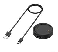 Base de carga para Amazfit Active2, cable de carga magnético tipo C, 1 m de longitud, fabricado con materiales ABS y TPE (base separada)