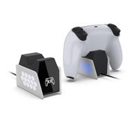 Base de carga para controlador PS5 con luz USB, estación de acoplamiento para Playstation 5 DualSense Wireless Controller