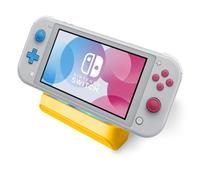 Base de carga para Nintendo Switch Lite, complemento para consola portátil con puerto USB-C para una carga segura y rápida.