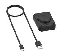 Base de carga rápida, para Google para Pixel Watch 3 y para Fitbit para Versa 4 compatible con cargador inalámbrico ABS