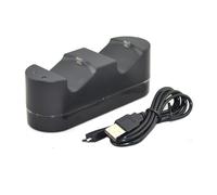 Base de carga USB para mandos inalámbricos For4for con cable de carga.