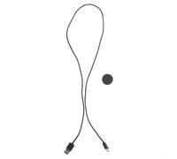 Base de carga USB para reloj inteligente Amazfit Active 2 con construcción ABS para uso diario (base + cableado)