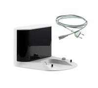 Base De Carga Y Accesorios For Estación De Acoplamiento, Compatible Con R-oborock, For S7 Q7 S7Plus Q7Max S5Max S7MaxV S8 Q8MAX, Limpiador UE(White with Cable)