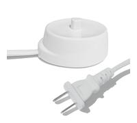 Base de cargador de cepillo de dientes compatible con Oral b Braun, cepillo de dientes eléctrico de cabeza redonda, modelo 3757, cable de alimentación de cargador de repuesto, portátil de viaje 110 V,