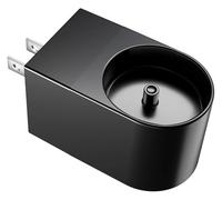 Base de cargador de cepillo de dientes eléctrico, Compatible con Philips, cargador de pared Sonicare 2 en 1, cepillos de dientes eléctricos serie HX6100/HX3000/HX6000(Black US)