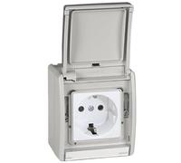 Base de conexión 16A, terminales en bloque, entrada rápida, ideal para instalaciones eléctricas y conexiones eficientes.