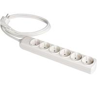 Base de conexión 6T con Cable, sin Interruptor, Ideal para instalaciones eléctricas y Suministro de energía en Diversos Dispositivos.