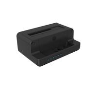 Base de conexión ICY BOX IB-2914MSCL-C31 SATA USB-C 2,5/3,5/M.2 Aluminio Negro