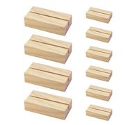 Base De Corona Floral De Madera,10 Piezas Soporte de Madera,Soporte Estable Expositor para Decoración Fotografía Festividades Celebraciones Hogar | para Bodas Fiestas Hogar