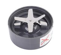 Base de cuchillas de licuadora, piezas de repuesto de licuadora de cuchillas cruzadas de acero inoxidable con juntas para trituradora de hielo mezcladora de 600 W y 900 W (900W)